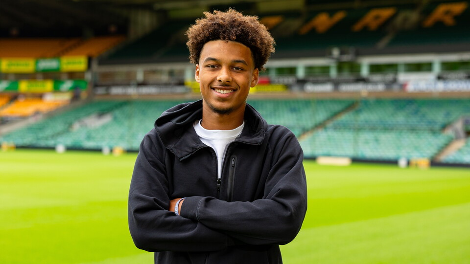 Norwich City Academy midfielder Miles Bracking spoke with Canaries TV after signing his first professional contract at the club.