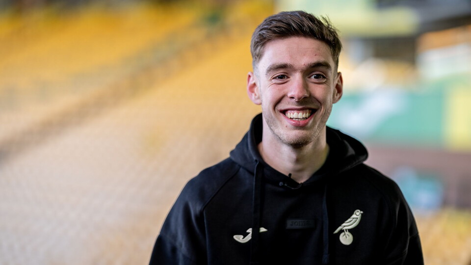 Ruairi McConville has made the switch to Norwich City, joining the club from Premier League side Brighton & Hove Albion.