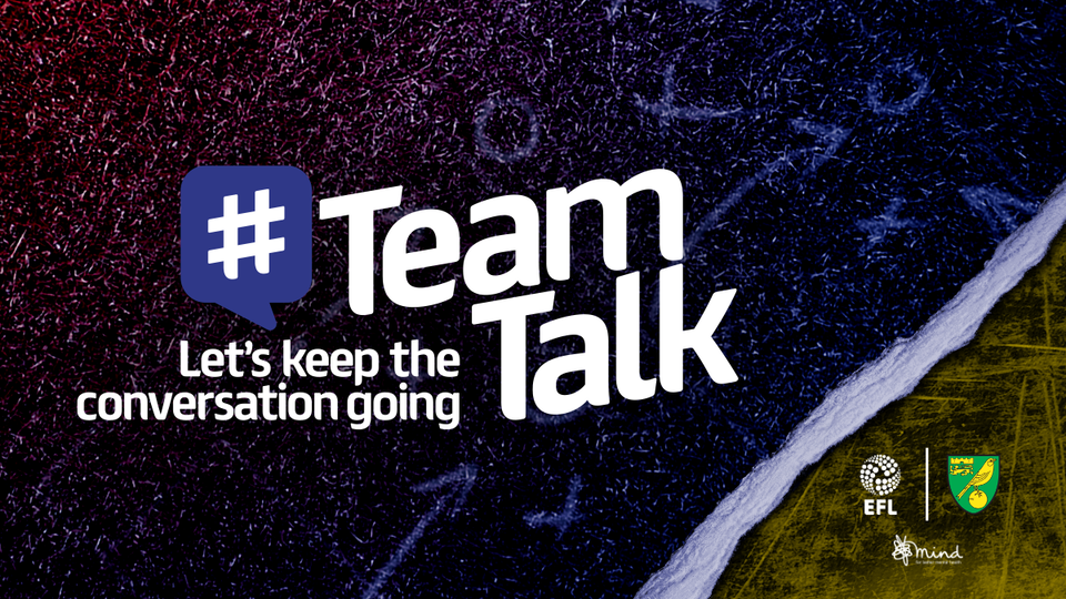 The EFL and its 72 Clubs have today launched ‘Team Talk’, in an effort to urge supporters to talk and stay connected throughout the Christmas and January period and keep the conversation around mental health going.