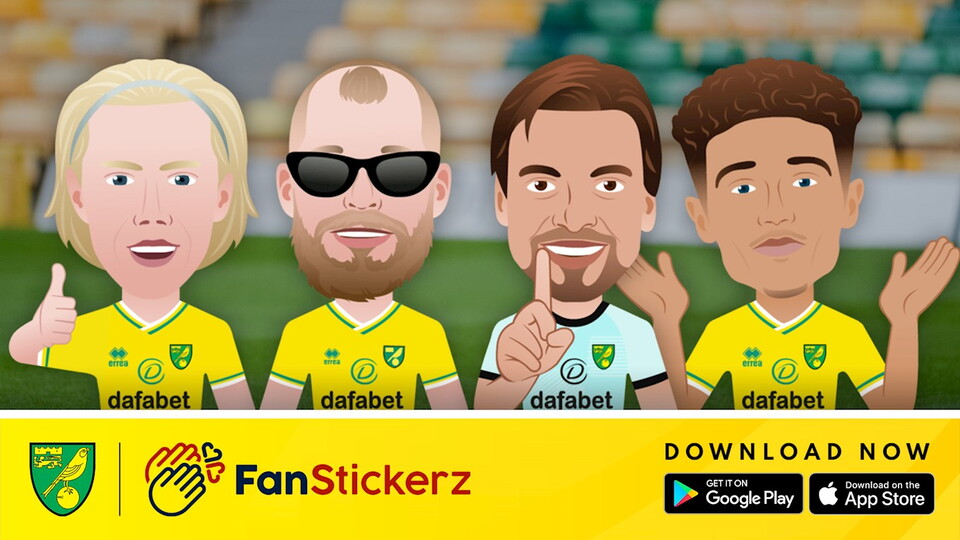 Norwich City are pleased to announce a partnership with FanStickerz, a subscription-based app that enables downloads of premium branded sticker packs to main messaging platforms like WhatsApp and iMessage.