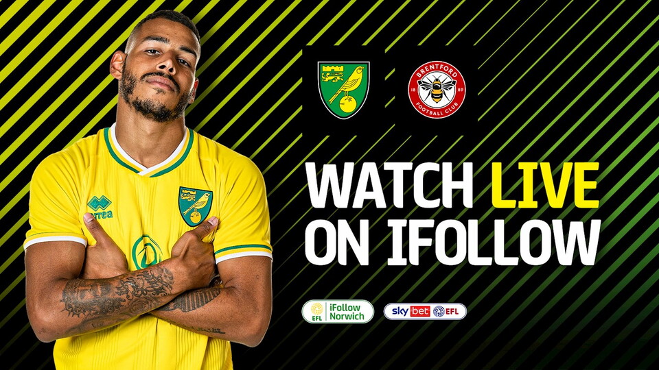 Norwich City's next Sky Bet Championship match against Brentford is live to watch for UK-based supporters on Sky Sports Football red button on Tuesday evening.