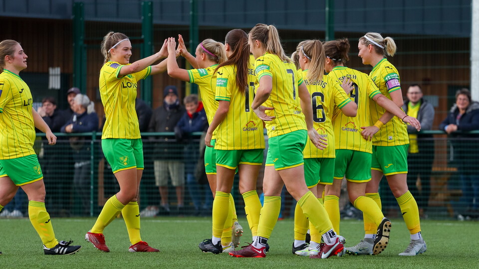 Norwich City Women claimed their second 4-1 victory over Cambridge United this season in the qualifying round of the Vitality FA Women’s National League Cup at the Nest on Sunday, October 23.