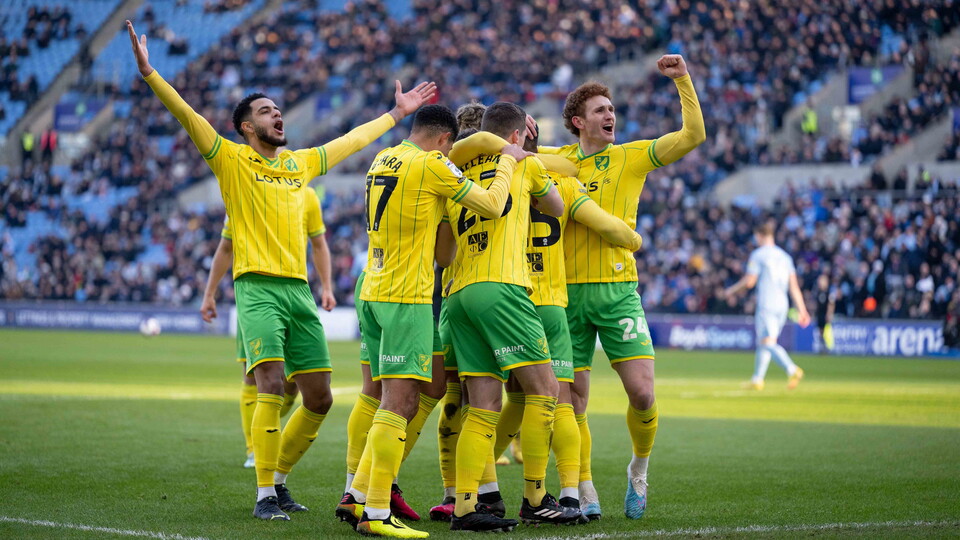 The Canaries recorded another away win, beating the Sky Blues 4-2 in the Sky Bet Championship.