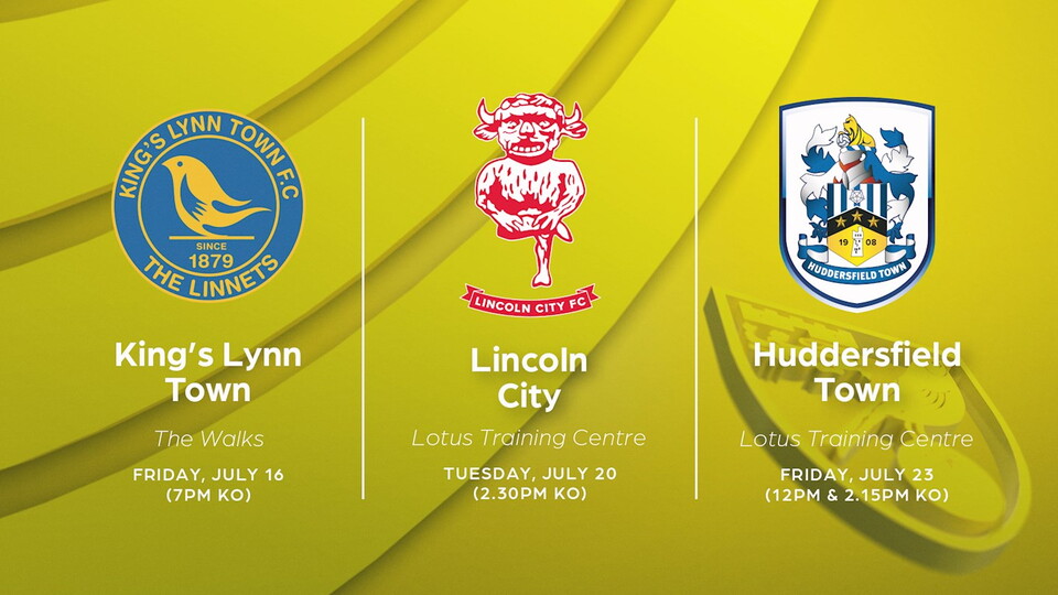 Norwich City can officially confirm details of the club’s opening three domestic pre-season fixtures in the build up to the new 2021-22 campaign.