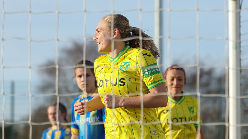 Norwich City Women put on a dazzling display in front of a record attendance at The Nest on Sunday, February 19, hitting five past King’s Lynn Women in the Harrod Sport County Cup quarter-final.