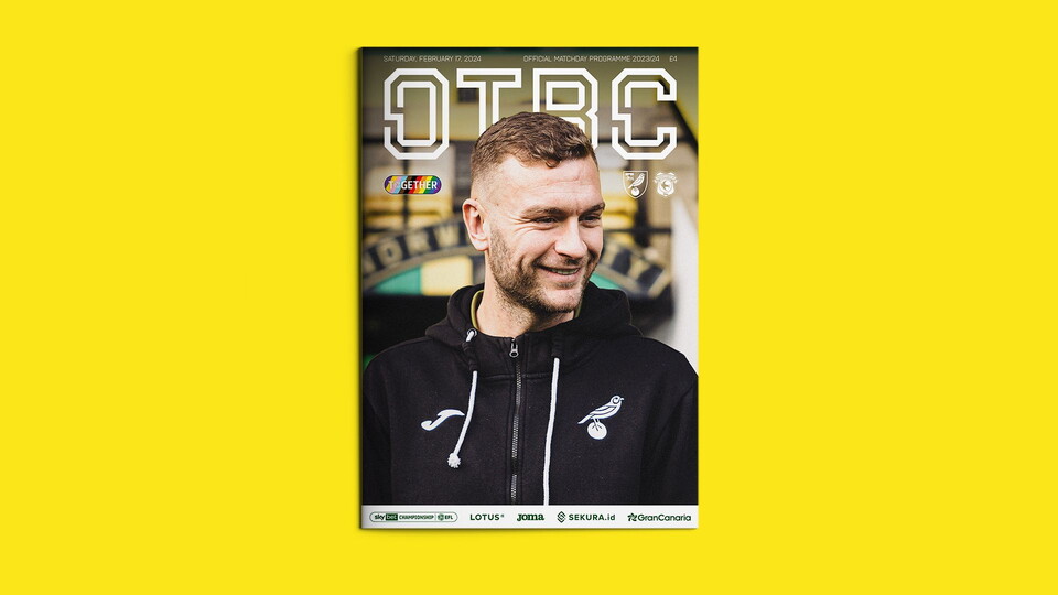 The latest OTBC, for Norwich City v Cardiff City on Saturday, February 17, is now available to purchase online.