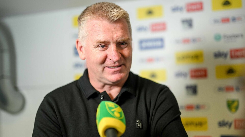 Dean Smith guided his side to the first win of the season after a largely dominant display against Huddersfield Town.