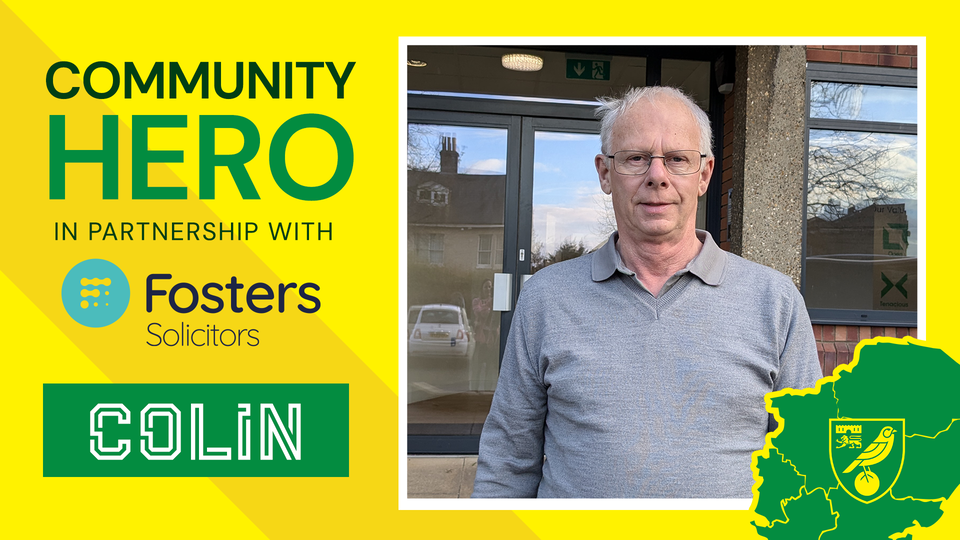This month’s Fosters Solicitors Community Hero is Colin Bland, a volunteer and chair of trustees for local homeless charity St Martins Housing Trust.