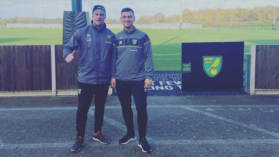 Head Physiotherapist at Norwich City Chris Burton is now six days into his fundraising challenge for Prostate Cancer UK, in which he’s running 10k every day in November.