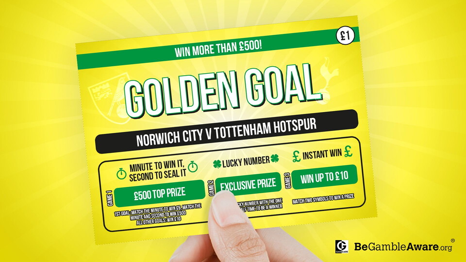 For Sunday’s fixture against Tottenham Hotspur, fans can win themselves a 2022/23 season ticket in our lucky number prize from a Golden Goal ticket.