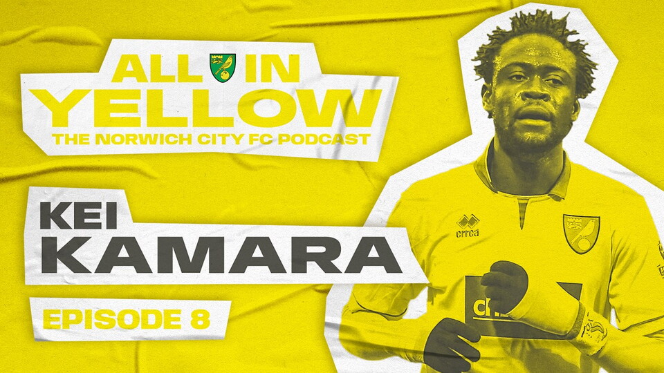 Episode eight of the All In Yellow podcast is out now and this week, Alice Piper and Dan Wynne welcome former Norwich City striker and cult hero Kei Kamara to the show.