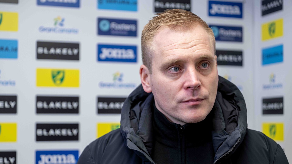 Head coach Johannes Hoff Thorup says that his Norwich City side lost their structure as they failed to break down Derby County early on at Carrow Road.