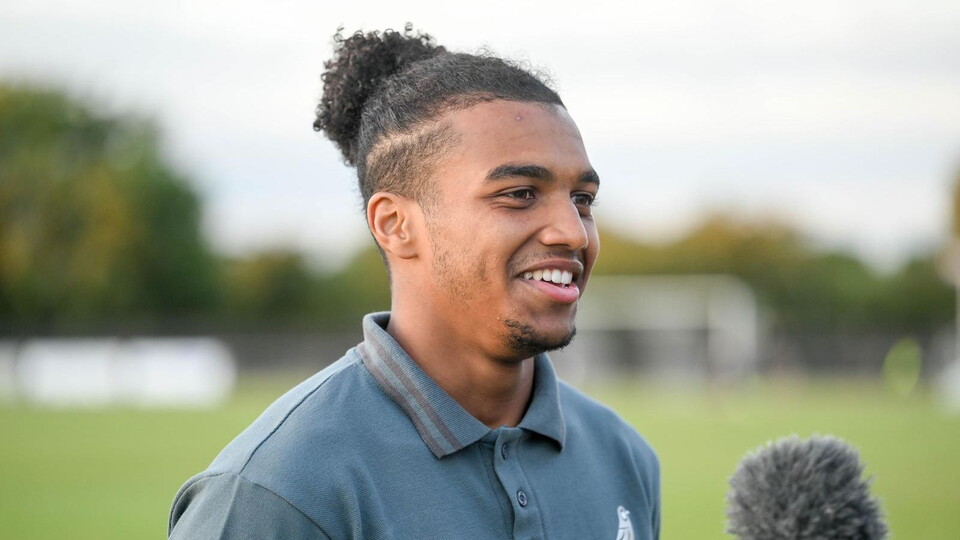 Academy player Sam McCallum managed to get 45 minutes of game time at Aldiss Park tonight in City’s 4-0 win over Dereham Town.