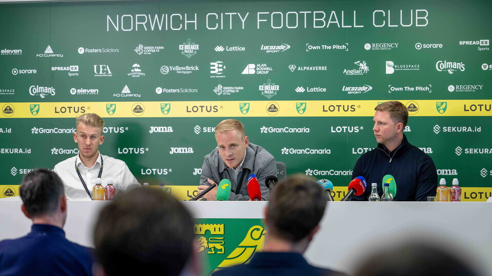 Ben Knapper spoke to the media this morning as new head coach Johannes Hoff Thorup was introduced to the press.