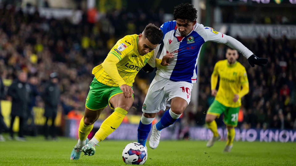 Norwich City were beaten 2-0 at home by Blackburn Rovers in the Sky Bet Championship.