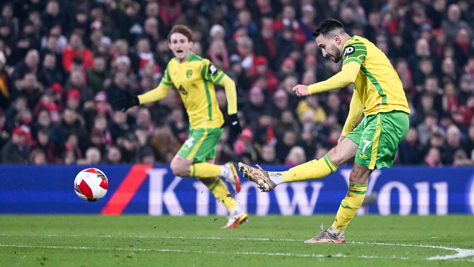 Norwich City exited the Emirates FA Cup at the fifth round stage despite a battling performance against Liverpool.