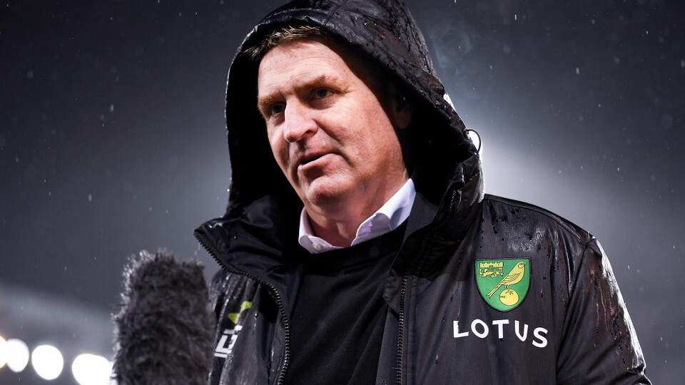 Norwich City head coach Dean Smith was disappointed that his side couldn’t earn at least a point against Manchester United on Saturday, but was encouraged by the performance overall.