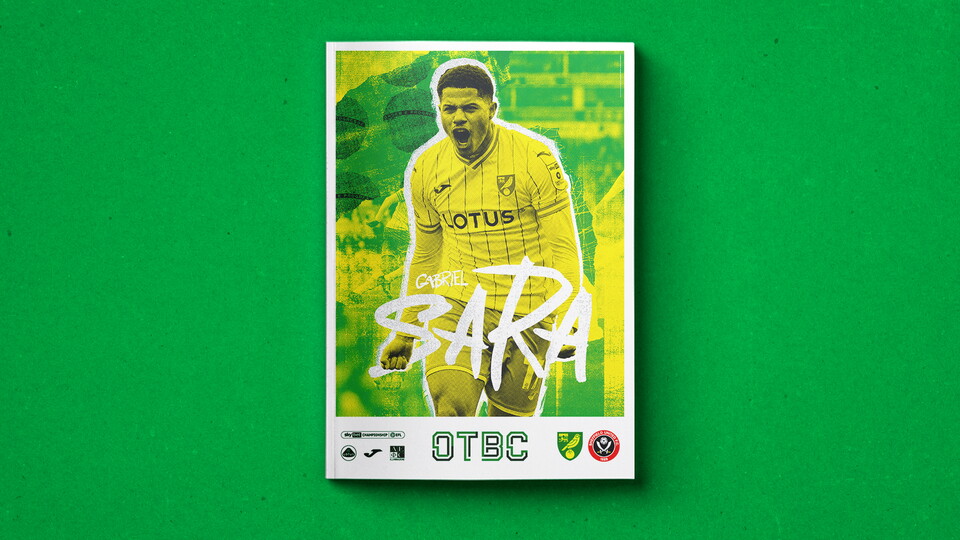 The next issue of OTBC, Norwich City's official matchday programme, is now available to order ahead of the game against Sheffield United on Saturday, April 1.