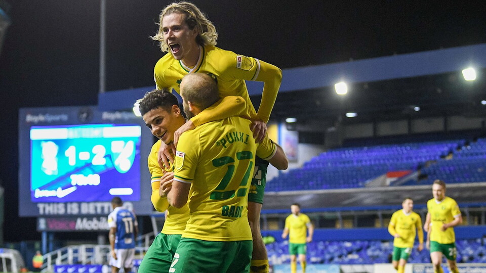 Teemu Pukki gave Norwich the lead, missed a penalty, and then put Norwich ahead again before Oliver Skipp added a goal in stoppage time for Tuesday's 3-1 win away to Birmingham City.