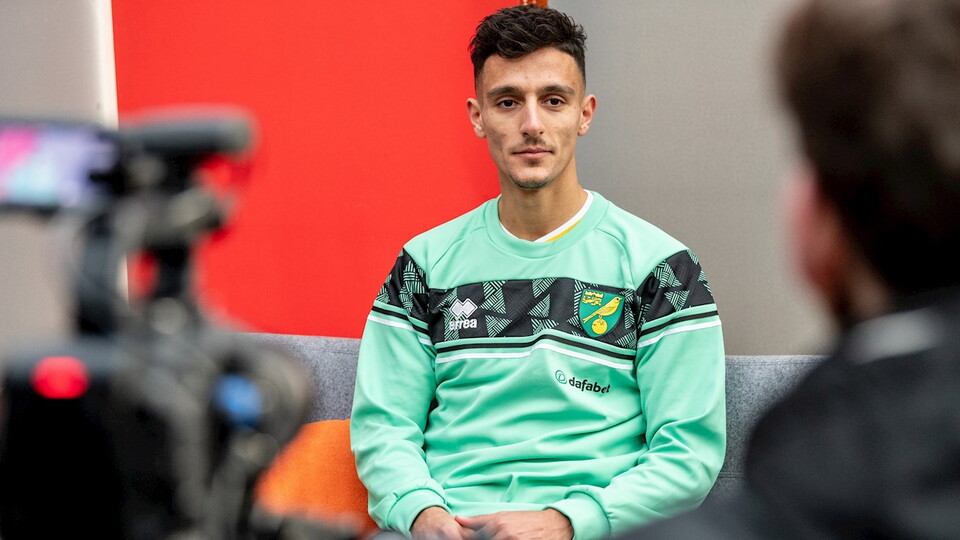 After Norwich City completed the application for the work permit of Greek left-back Dimitris Giannoulis, the 25-year-old sat down with canaries.co.uk for his first club interview.