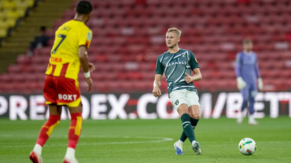 Supporters can now bid on the matchworn shirts from Norwich City's Carabao Cup first round win against Watford.