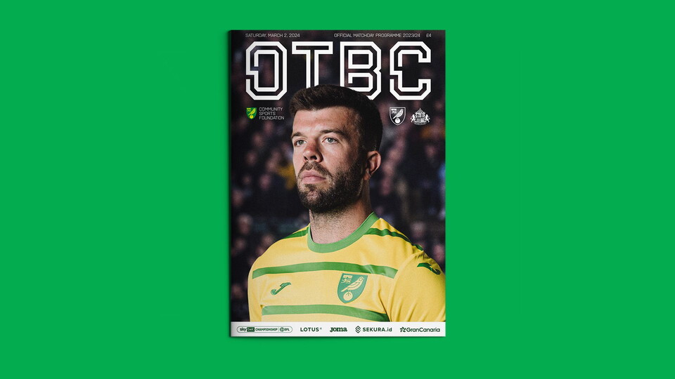 You can now purchase latest edition of OTBC online, ahead of Norwich City v Sunderland on Saturday, March 2.
