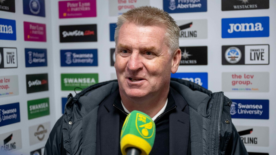 Head coach Dean Smith was pleased with the resilience shown by his side in holding on for a 1-0 win against Swansea City.