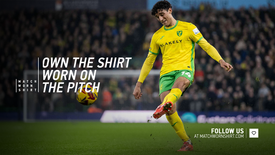 The players' shirts from Norwich City's 2-1 Boxing Day win against Millwall are now available via auction.