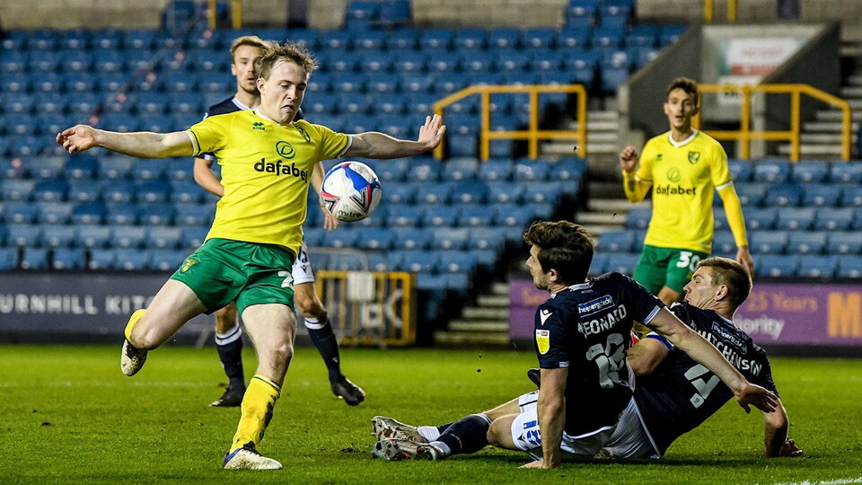 Norwich City midfielder Oliver Skipp felt the Canaries were on top for parts of Tuesday’s 0-0 draw at Millwall, but lacked the ruthless edge required to take all three points.