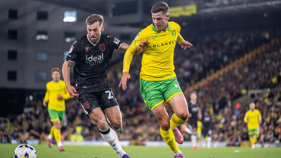 Norwich City fell to defeat at home in the Sky Bet Championship, losing 1-0 against West Bromwich Albion.