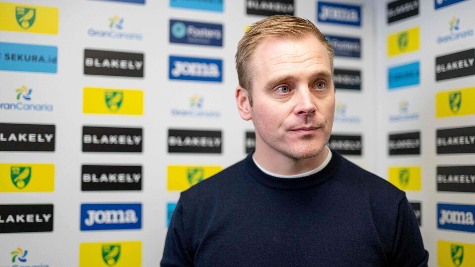 Norwich City head coach Johannes Hoff Thorup spoke about the craziness of football as his side scored two stoppage time goals to beat Coventry City.