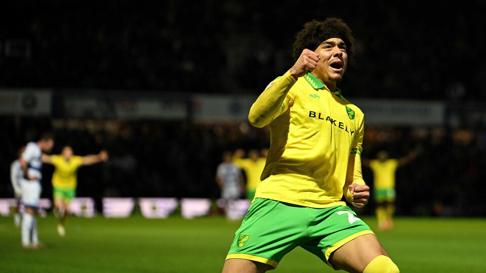 The matchworn shirts from Norwich City's 2-1 win on New Year's Day against QPR are now available via auction.