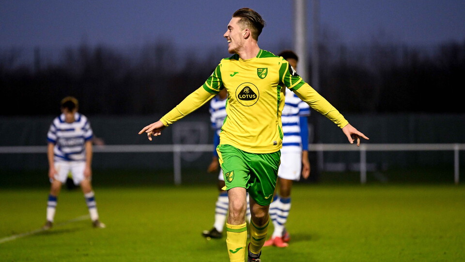 Norwich City Under-23s midfielder Flynn Clarke thrived in the number ten role during Monday night's 3-1 win at home to Reading U23s in the Premier League Cup.