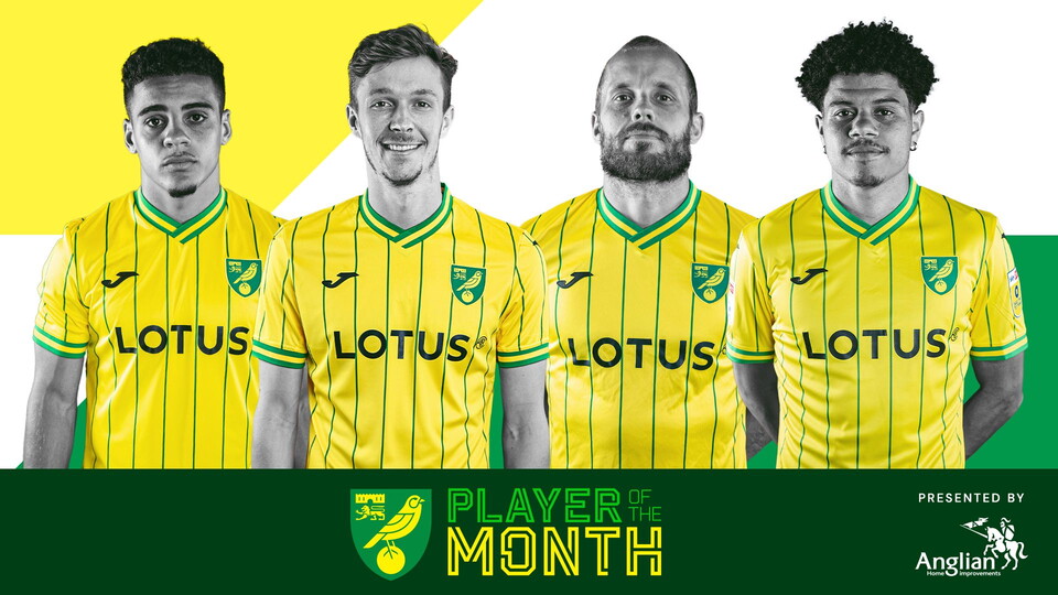 Voting for the Norwich City Anglian Home Improvements Player of the Month award for January is now open.