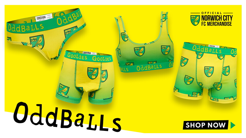 Norwich City Football Club is delighted to have partnered with testicular cancer charity Oddballs, which will see Canaries branded underwear garments sold via the club shop.