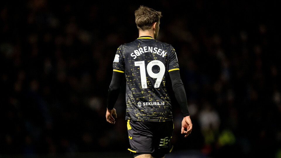 To celebrate Jacob Sørensen's birthday today (Monday), fans can get free 'SØRENSEN 19' printing on any new replica shirt purchased before 9am on Tuesday.