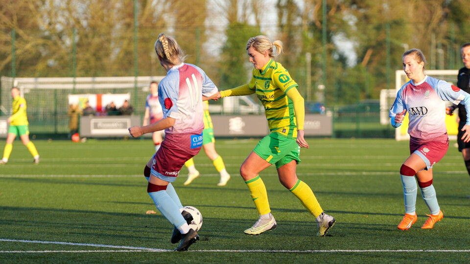 Norwich City Women's fixture against Chesham United on Sunday, March 3.