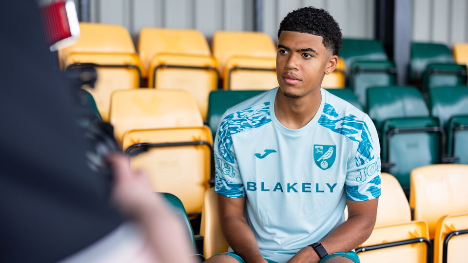 After joining Norwich City on a two-year deal, Lucien Mahovo spoke to Canaries TV in his first interview with the club.