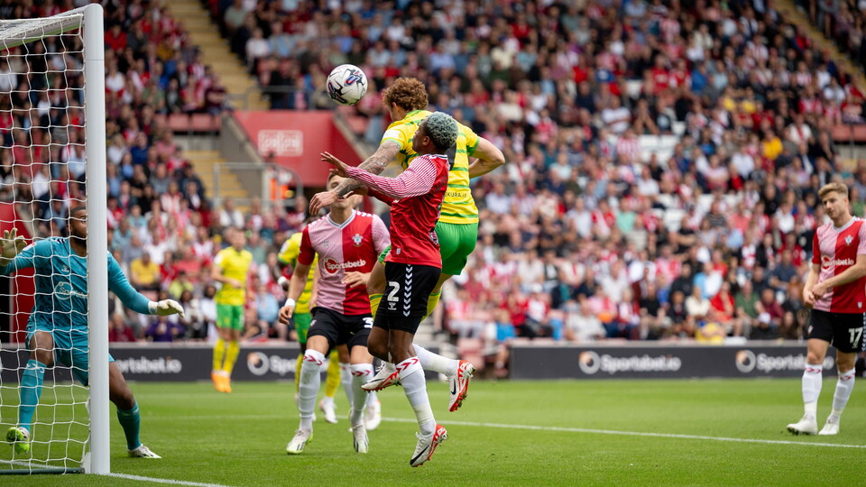 Norwich City played out a thrilling 4-4 draw with Southampton at St Mary's Stadium in the Sky Bet Championship on Saturday afternoon.