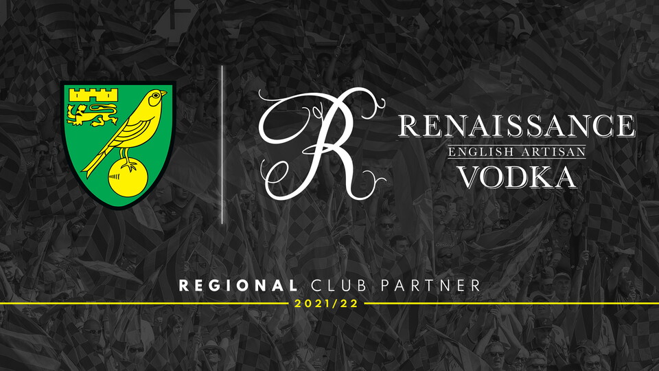 Norwich City Football Club are delighted to announce the renewal of our partnership with Renaissance Vodka.