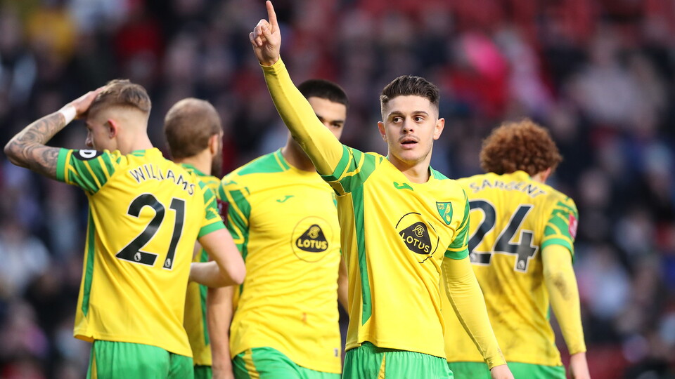Milot Rashica dedicated his winning goal in the Emirates FA Cup against Charlton Athletic to the Norwich City supporters.