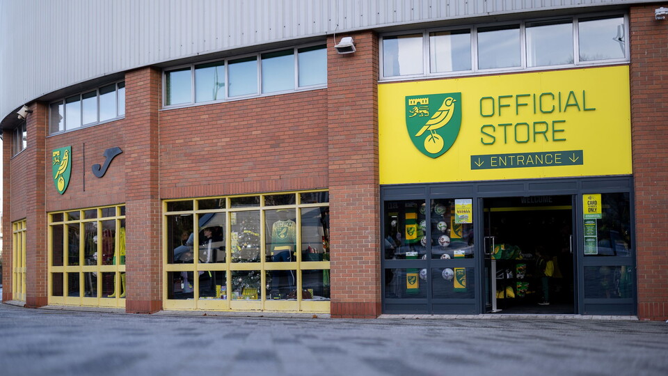 The Norwich City official club shop at Carrow Road will be running on reduced hours over the Easter Bank Holiday.
