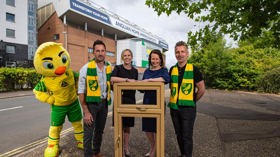 Norwich City Football Club are delighted to name Anglian Home Improvements as the main sponsor for The Barclay stand from the beginning of the 2022/23 season.