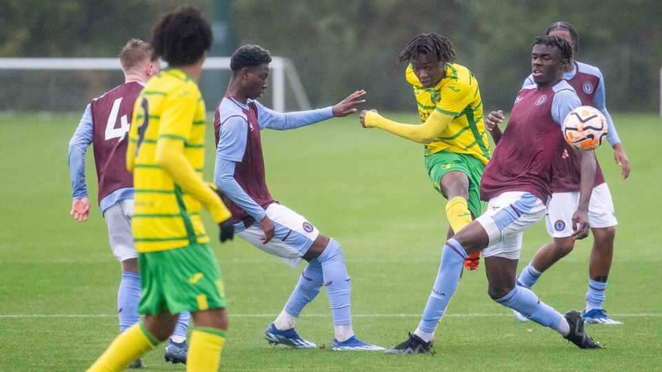 Norwich City Under-18s began 2024 on a winning note, claiming a 4-1 victory against Aston Villa in the Under-18 Premier League South.