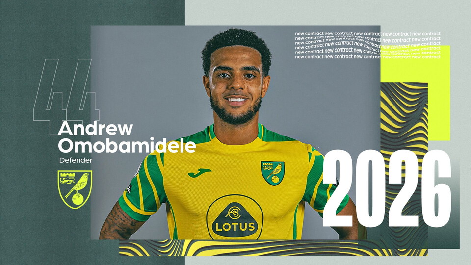 Norwich City are pleased to announce that Andrew Omobamidele has signed a new contract, keeping him at the club until 2026.