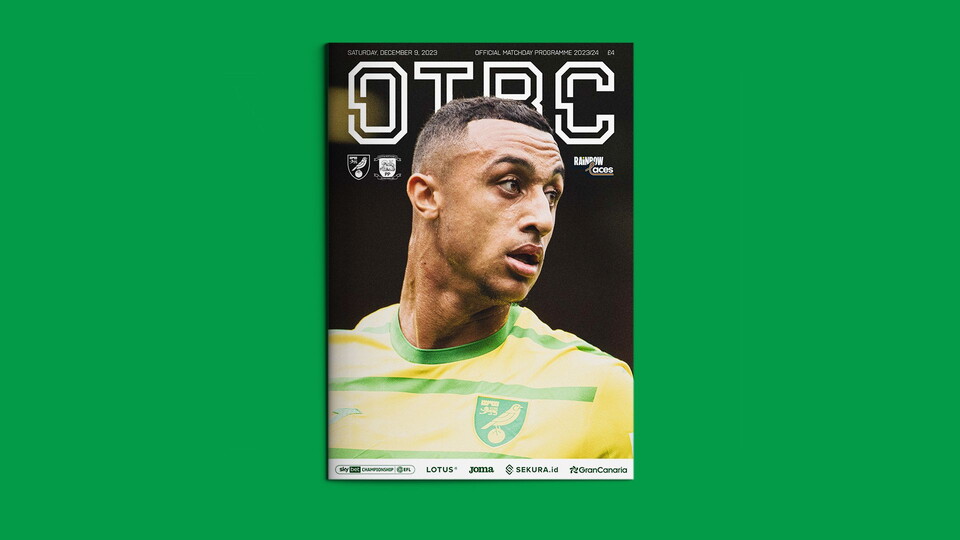 The latest edition of OTBC, for Norwich City v Preston North End on Saturday, December 9, is now available to purchase online.