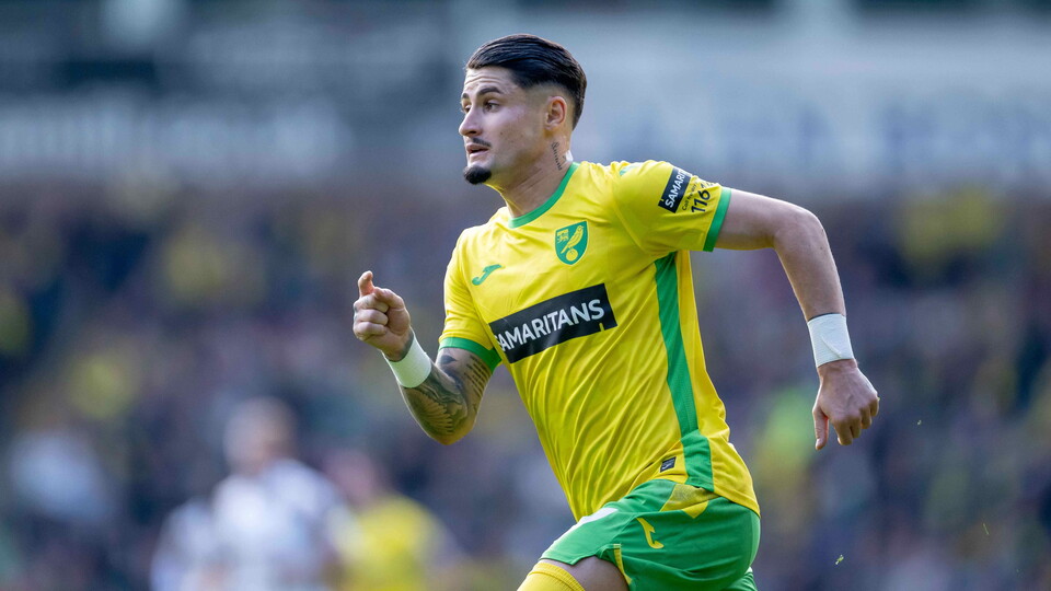 Norwich City's Borja Sainz has been nominated for the September PFA Championship Fans' Player of the Month.