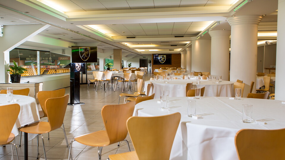 Delia's Canary Catering is set to host two festive events at Carrow Road over the Christmas and New Year period.