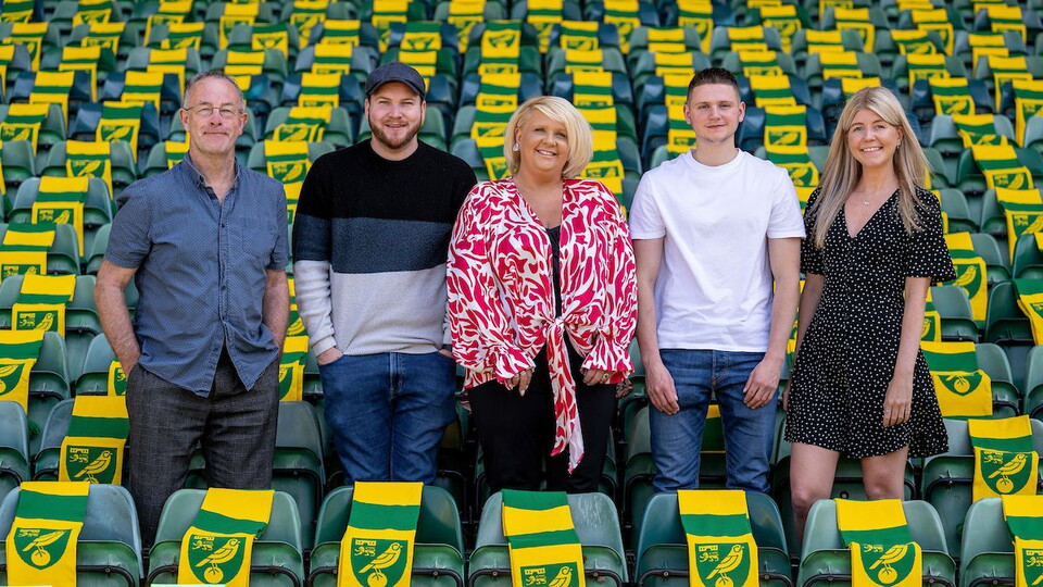 My name is Holly and I’m the senior marketing manager at the football club and I’m in this video and this campaign today because when I was seven I lost my dad to suicide.