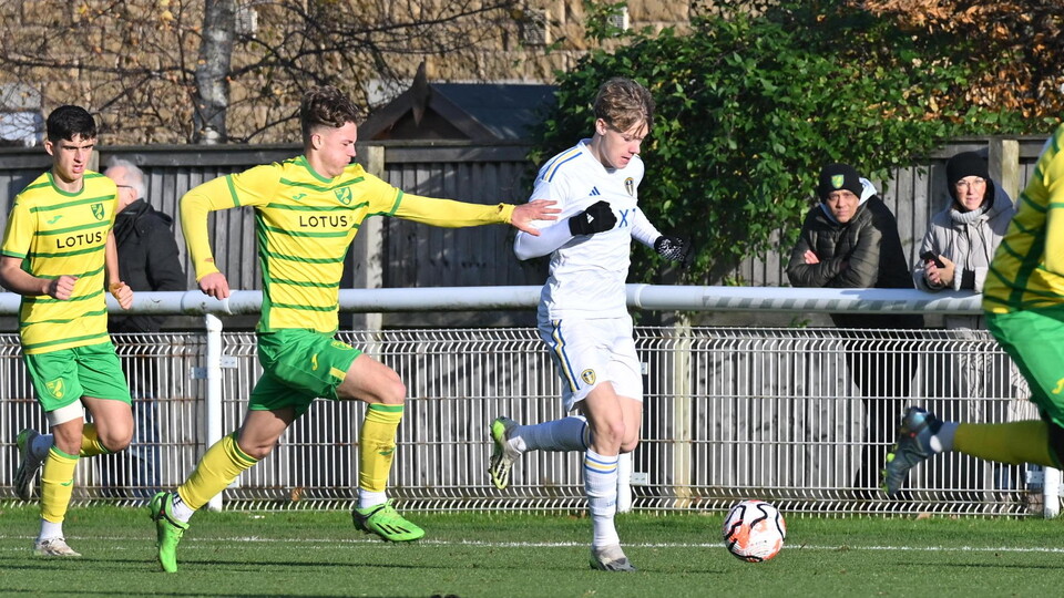 Norwich City Under-18s ended their Premier League Cup with an entertaining 3-3 draw away to Leeds United.